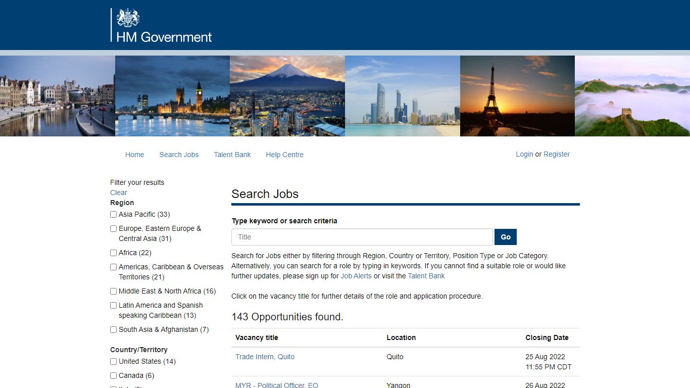 Search Jobs - FCO Local Posts